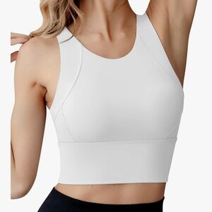 Medium Impact Longline Sports Bra Tank